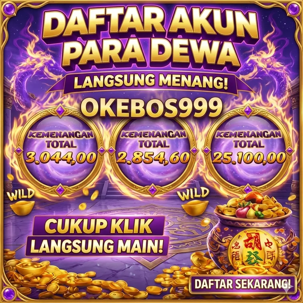 Okebos999 Spesial Slot Gacor Hari Ini & Slot Online Thailand Terlengkap Gampang Maxwin